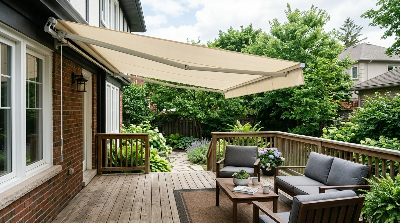 The finished result of professional awning repair: the completed work looking clean, correct and — Baton Rouge, LA